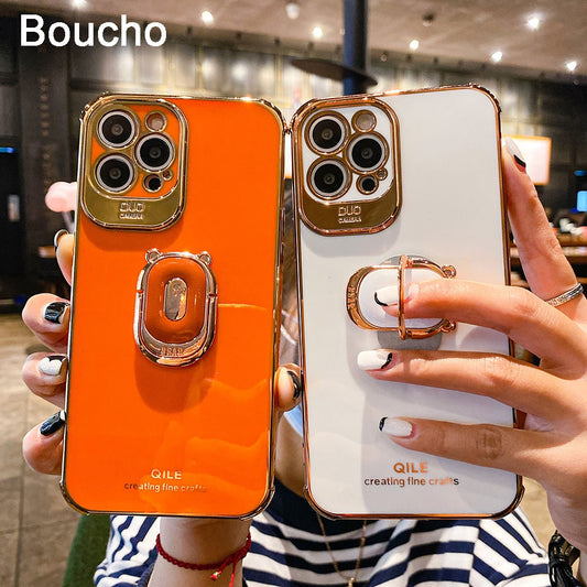 Luxury electroplating phone case